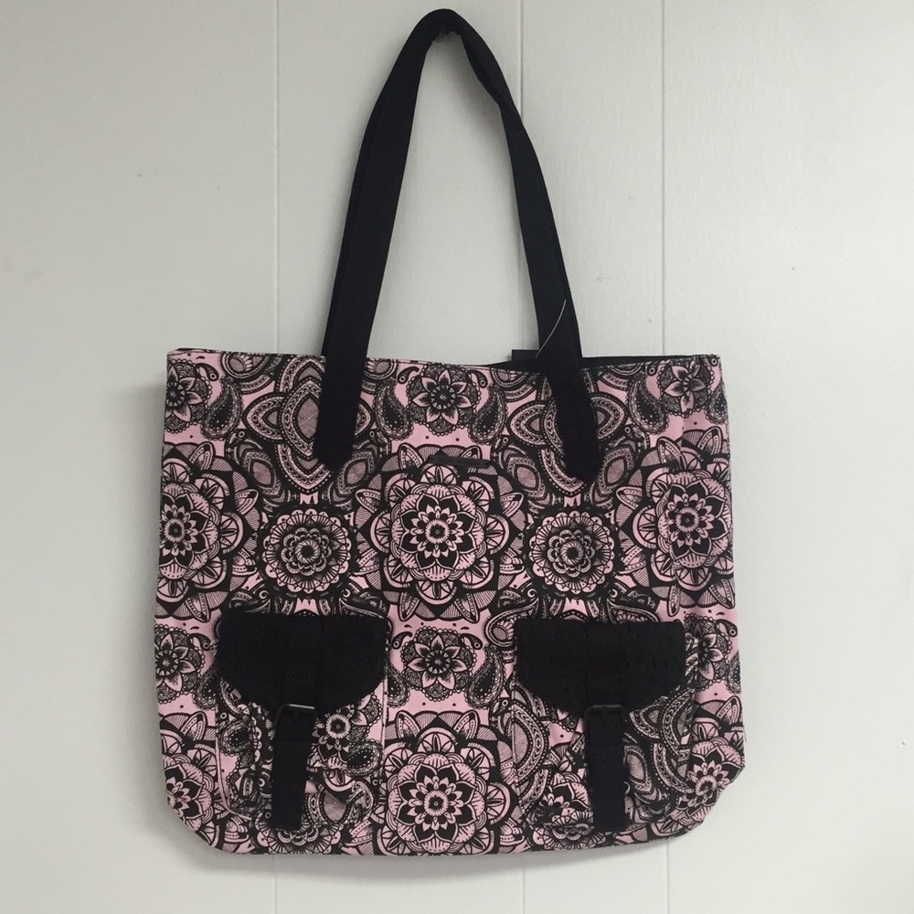 COPY - BNWT Metal Mulisha Womens Pink and Black Med Tote.